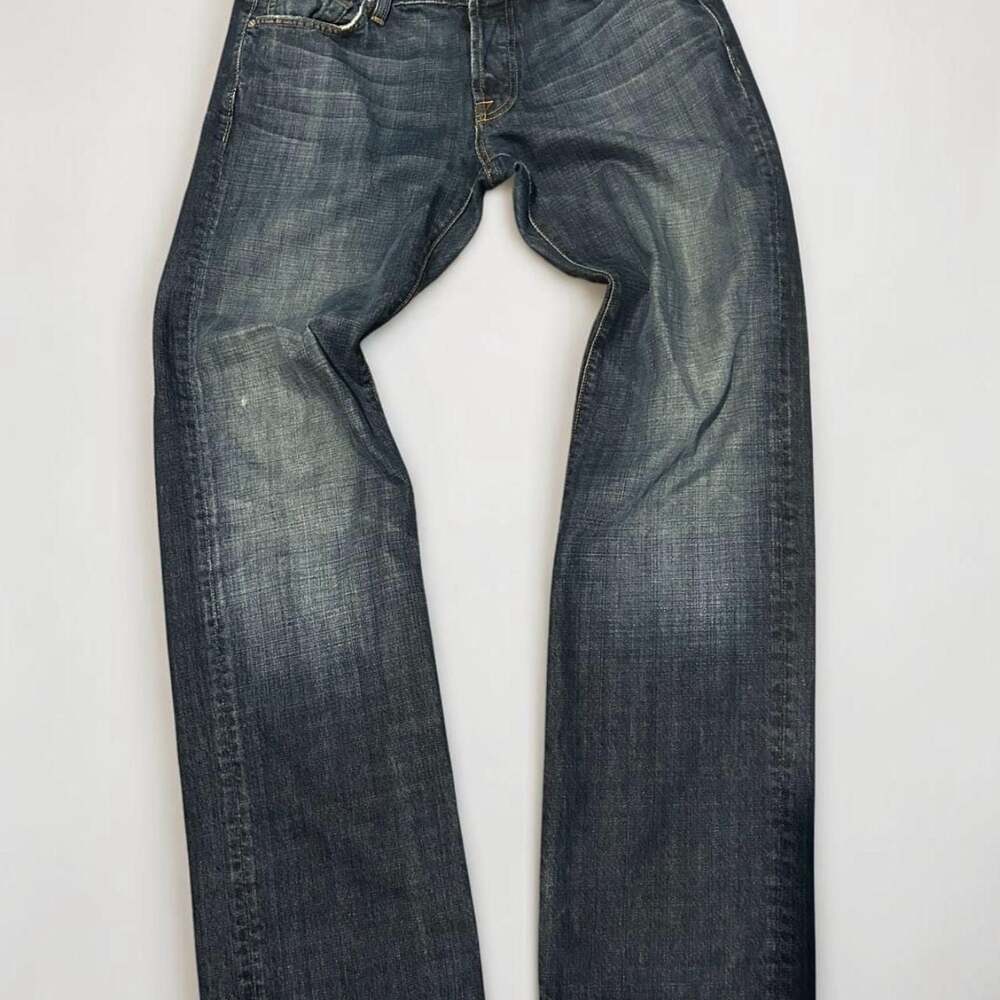 7 For All Mankind Standard Straight Leg Jeans Men's 33x32 Medium Wash